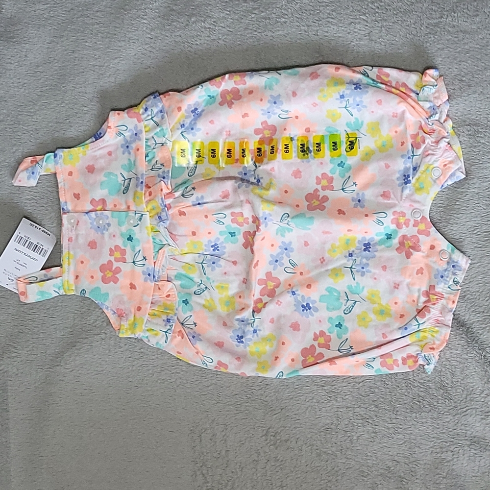 NWT floral Carters onesie